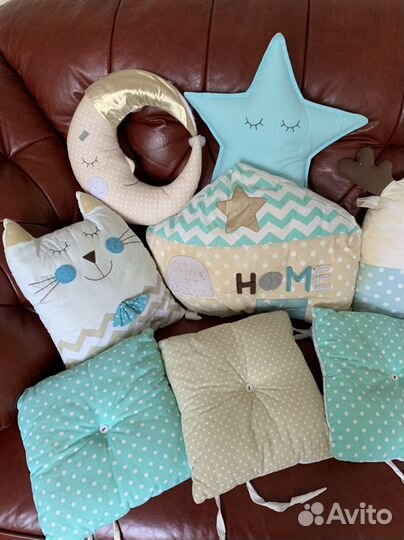 Бортики в кроватку