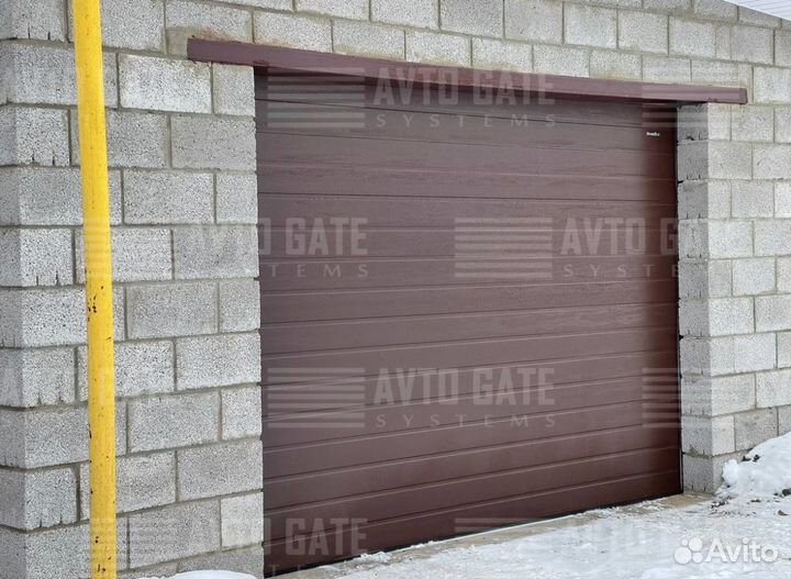 Секционные ворота гаражные