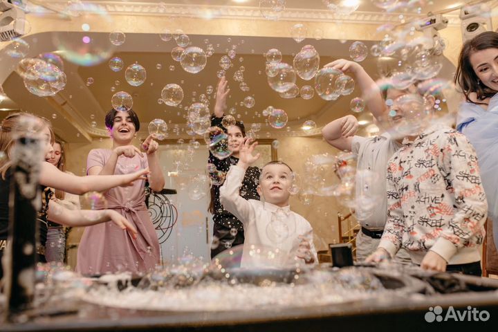 Шоу гигантских мыльных пузырей Симферополь