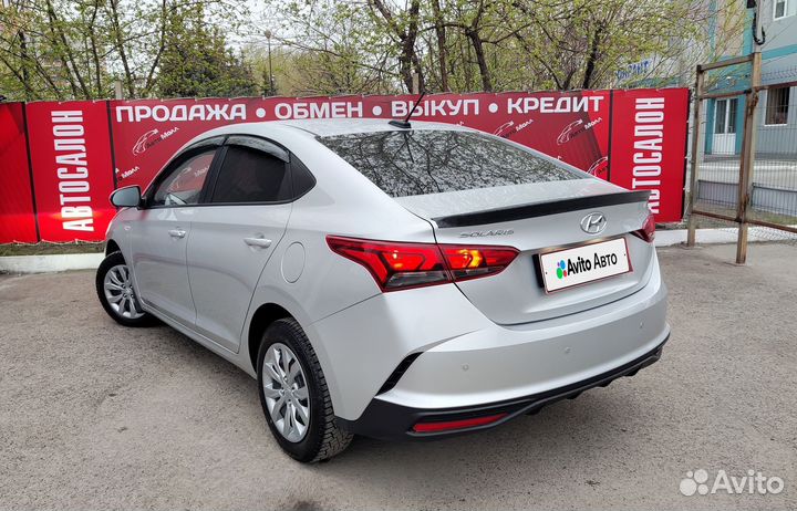 Hyundai Solaris 1.6 AT, 2021, 69 000 км