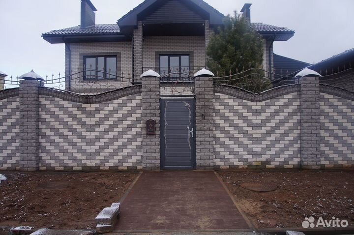 Кирпич для забора