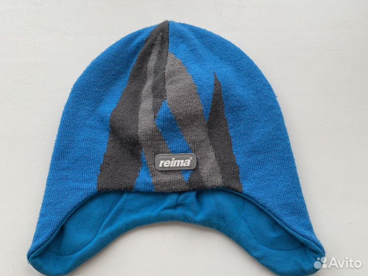 Шапка для мальчика и краги (варежки) рейма