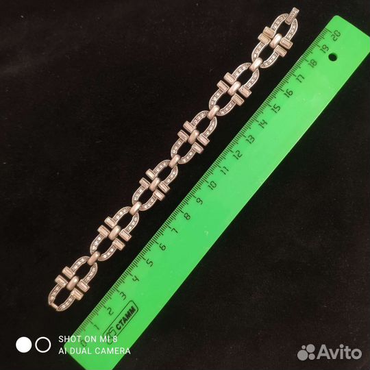 Браслет женский с фианитами