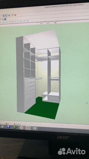 Проектирование мебели под распил