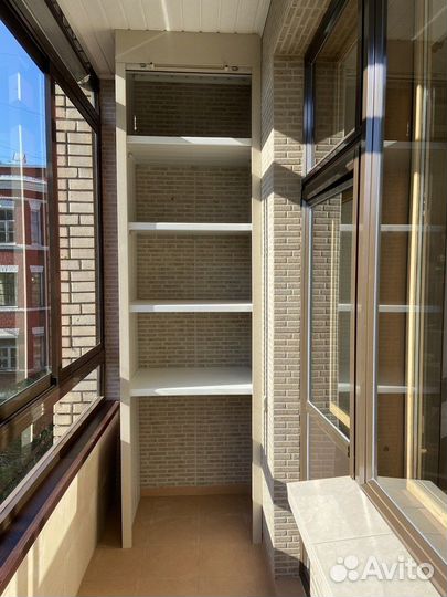 Шкаф с рольставнями на балкон на заказ с гарантией