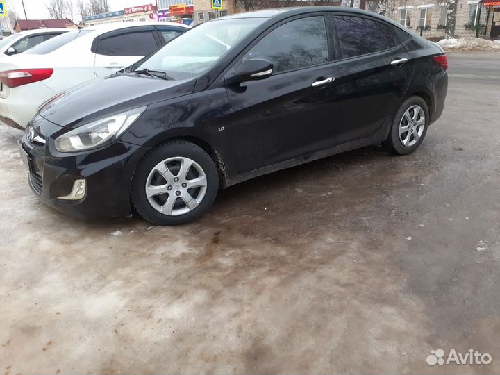 Hyundai Accent 1.6 AT, 2011, 163 000 км