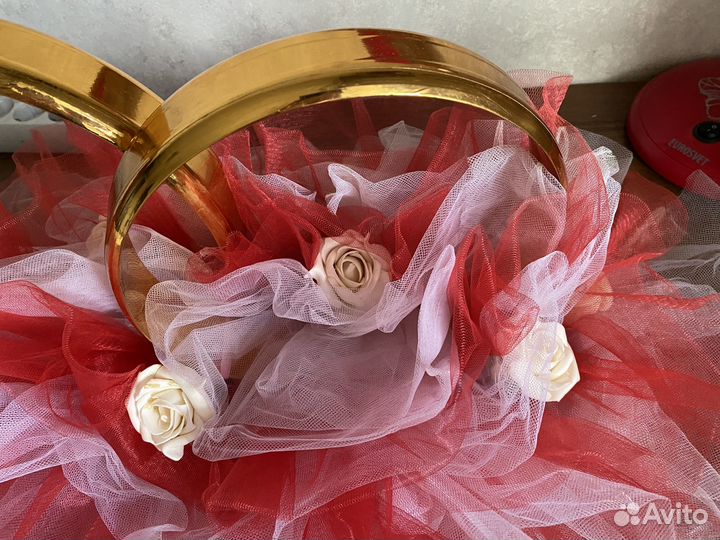 Кольца свадебные на машину