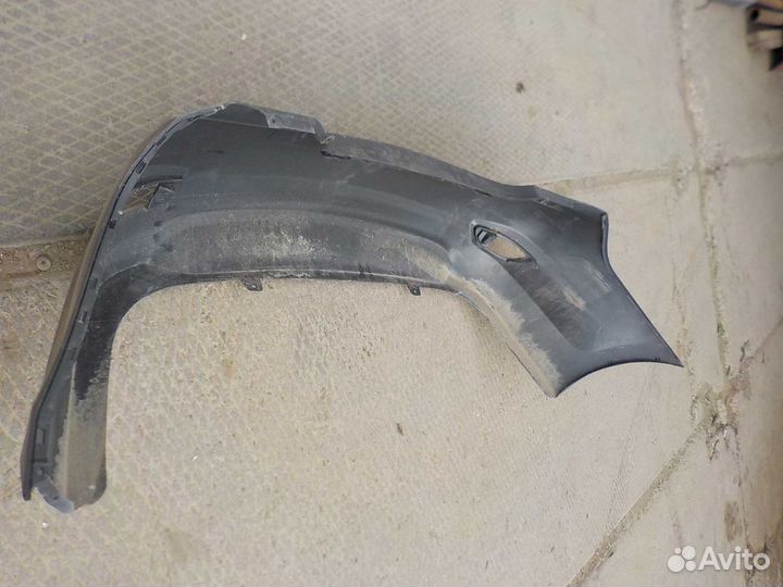 Бампер задний hyundai solaris