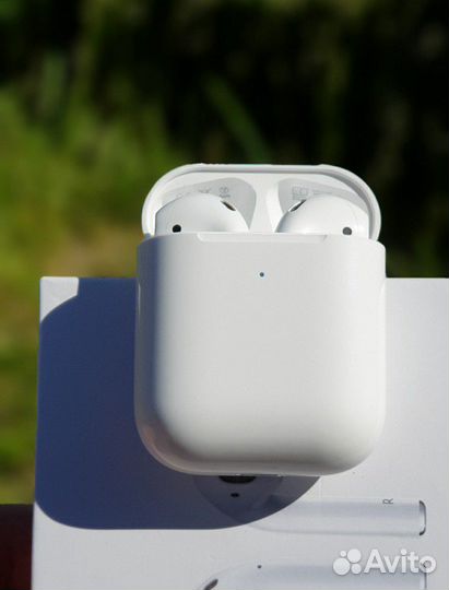 Аирподс 2 с настройкой управления