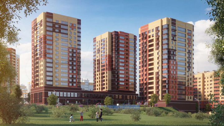 2-к. квартира, 71 м², 8/15 эт.