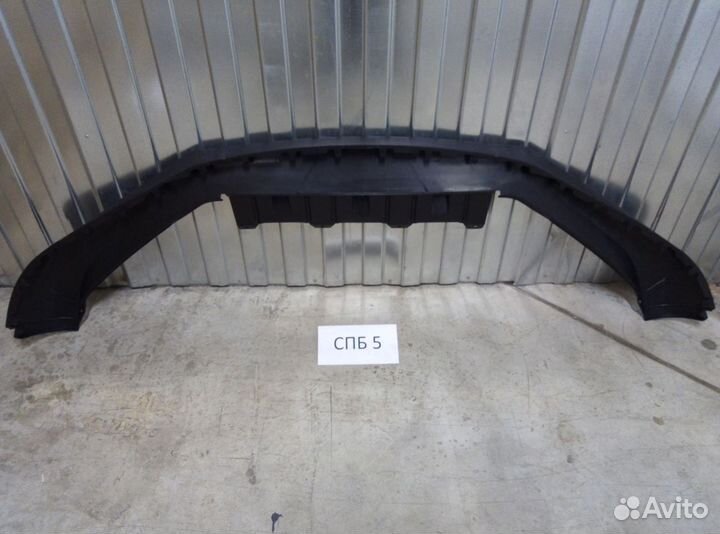 Накладка переднего бампера Фольксваген Тигуан 1