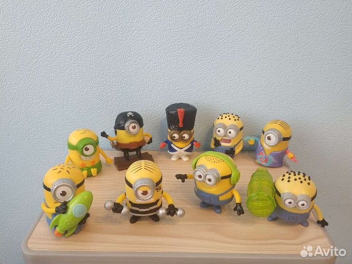 Игрушки из Макдональдс(Миньоны,Бурундуки,Тролли)