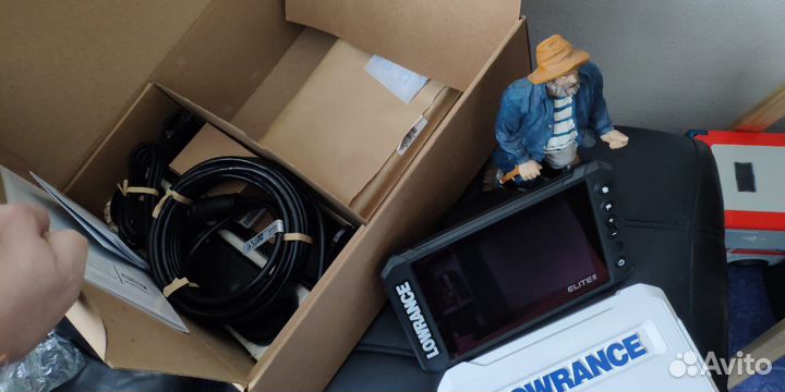 Эхолот картплоттер Lowrance FS7 3-IN-1 RUS