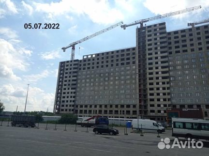 Ход строительства Комплекс апартаментов «Про.Молодость» 3 квартал 2022