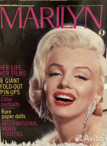 Коллекция фотокниг с Мэрилин Монро объявление продам