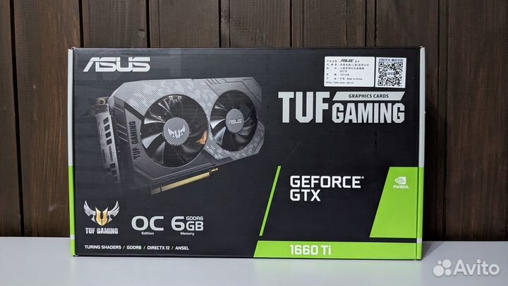GTX 1660 Super Asus / Видеокарта