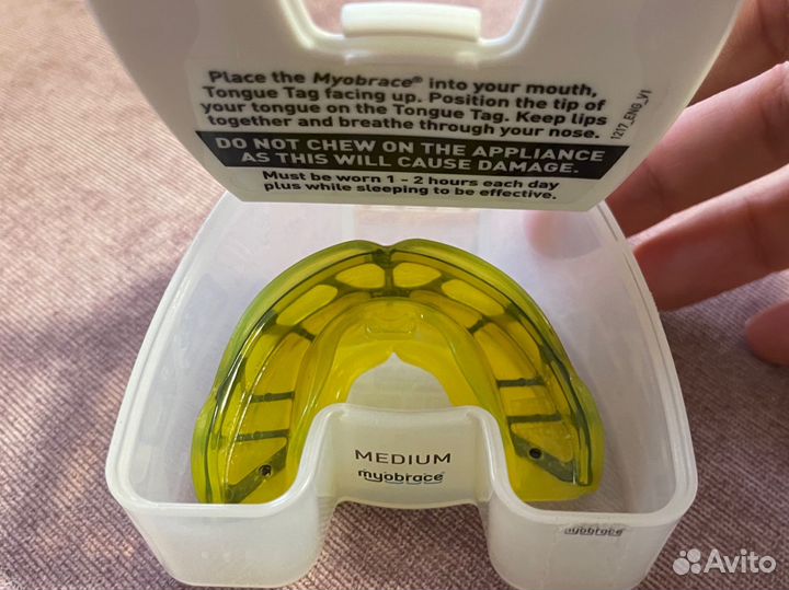 Капа трейнер Myobrace I-3 M Medium с каркасом