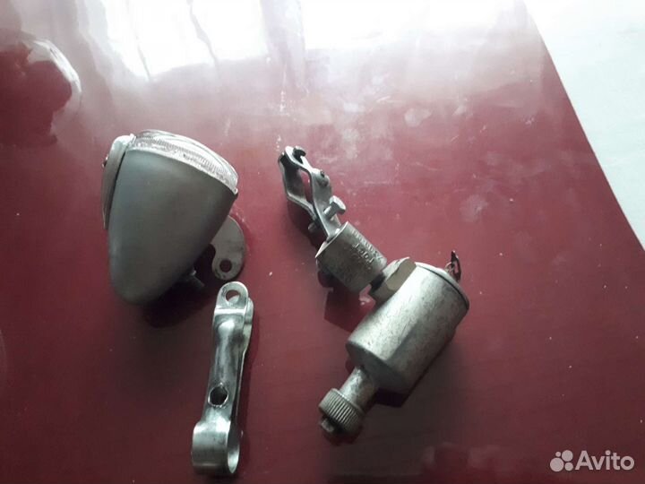 Фара с генератором СССР для велосипеда