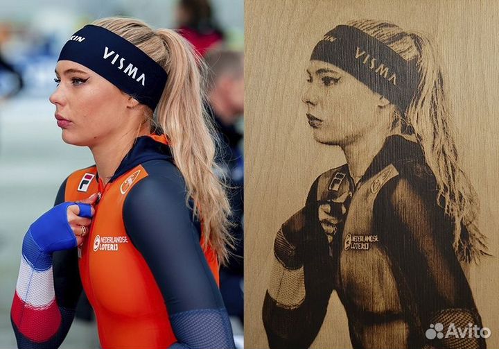 Портреты и картины, выжигание на дереве