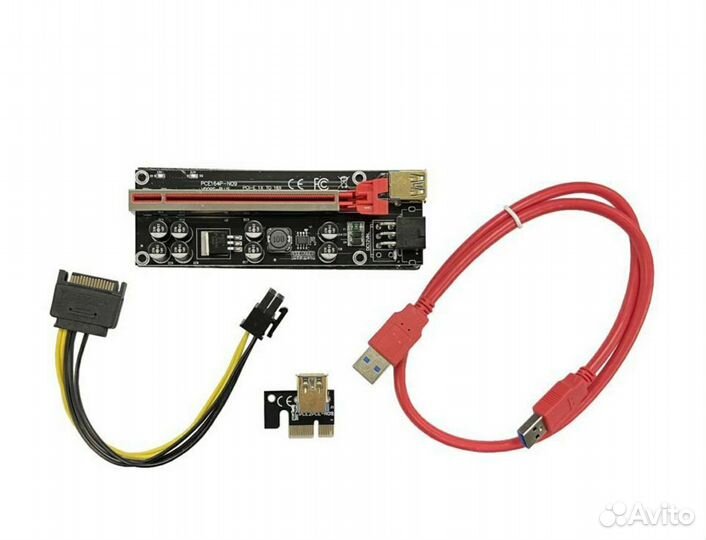 Райзер pci-e 6pin V009S plus