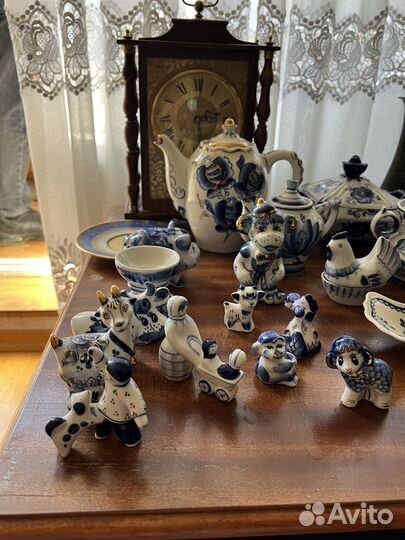 Посуда гжель