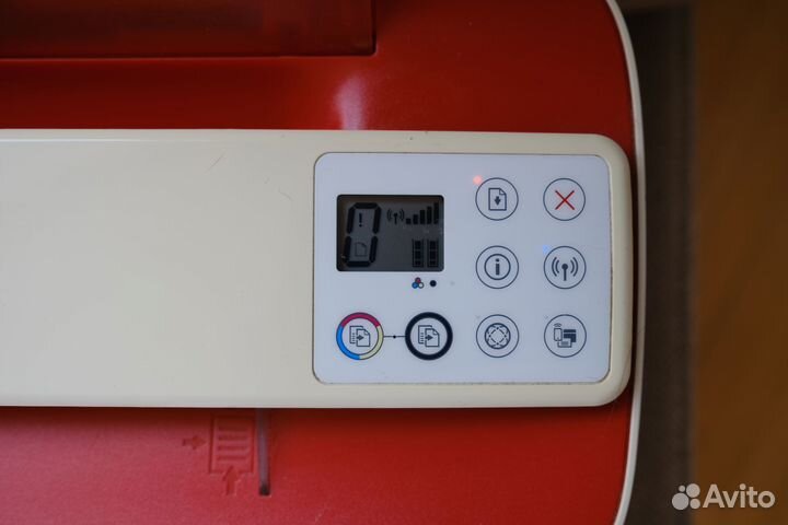 Мфу струйный HP Jetdesk 3788 + цветной картридж