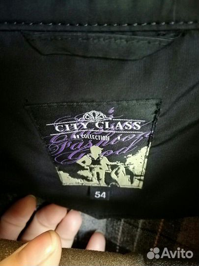 Мужской плащ