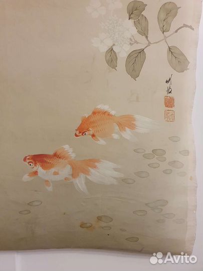 Роспись по шелку Китай