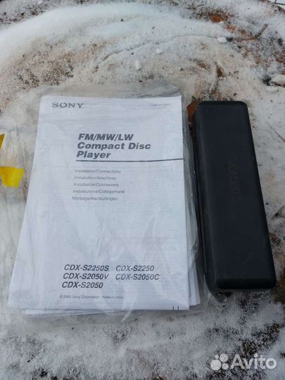 Автомагнитола Sony CDX-S2250