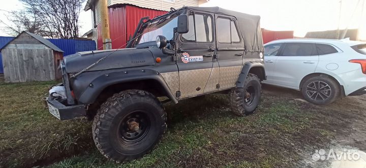 УАЗ 31512 2.4 МТ, 1991, 100 000 км