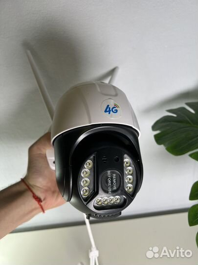 Камера видеонаблюдения 4g с симкартой 4 вида