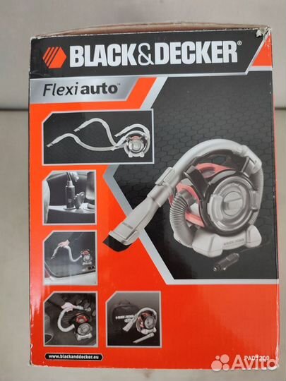 Автомобильный пылесос black decker