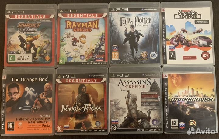 Игры диски для ps3