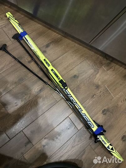 Лыжи беговые fisher rcs sprint crown