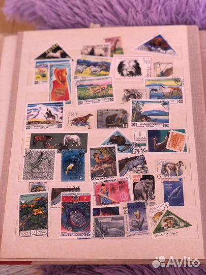 Альбом с марками СССР