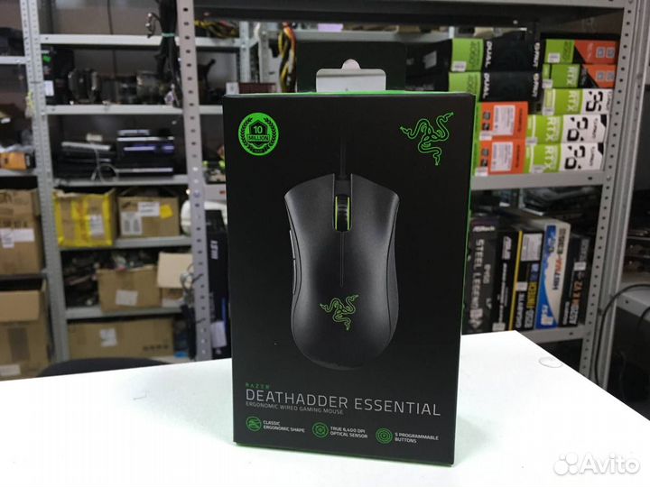 Игровая мышь Razer Deathadder Essential