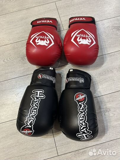 Боксерские перчатки 12 oz - 8 oz