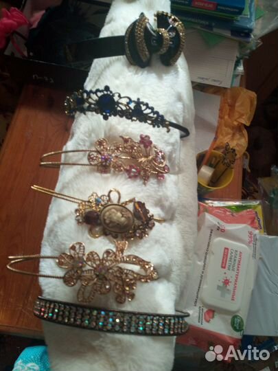 Ободки и заколки