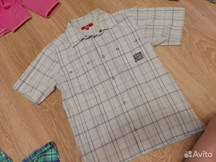 Рубашки на мальчика 146 152