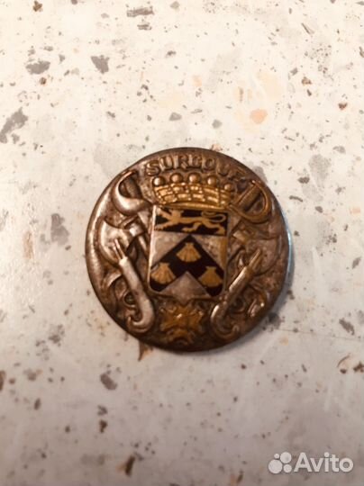 Знак подводной лодки surguf Франция