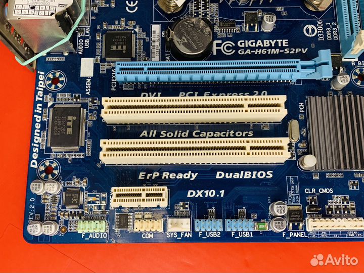 Материнская плата S1155 Gigabyte GA-H61M-S2PV DDR3