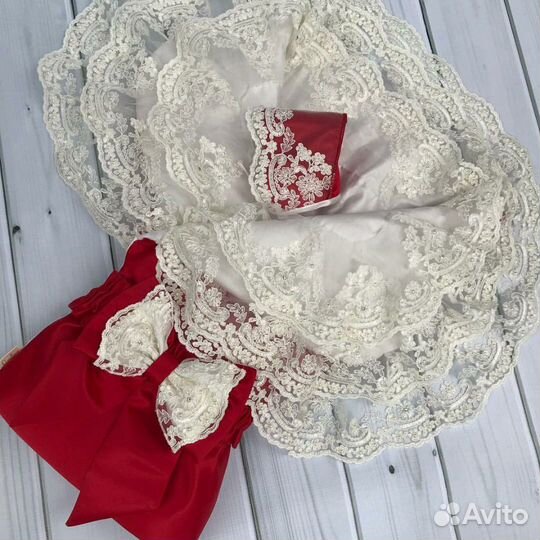 Конверт на выписку Королевский Красный