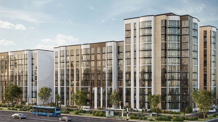 1-к. квартира, 34,4 м², 2/9 эт.