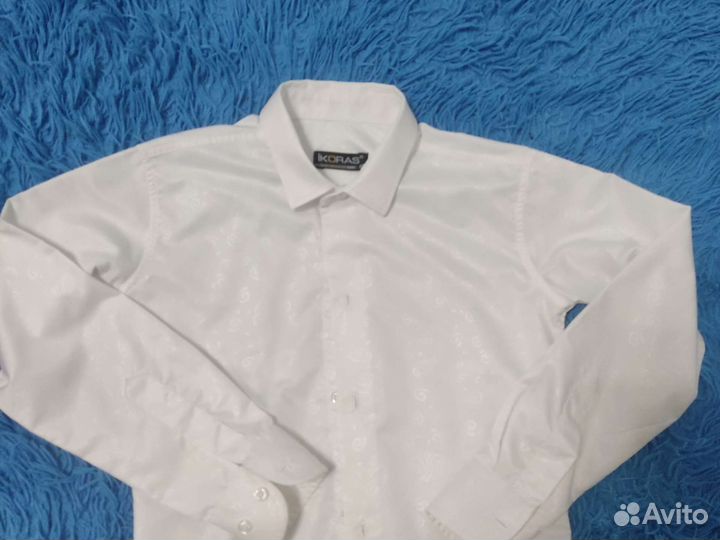 Рубашка белая детская 6 лет