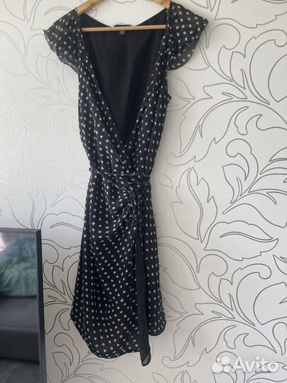 Tommy hilfiger платье летнее 44/46 (m-l) шелк