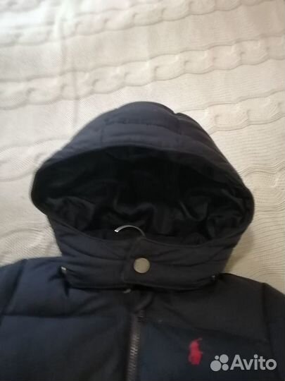 Комбинезон-пуховик polo ralph lauren от 0до 18 мес