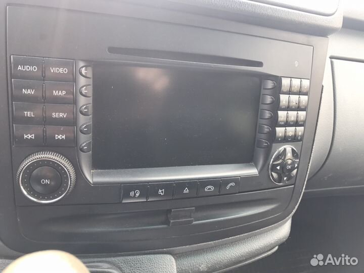 Штатное магнитофон мерседес вито