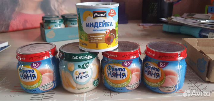 Пюре мясное