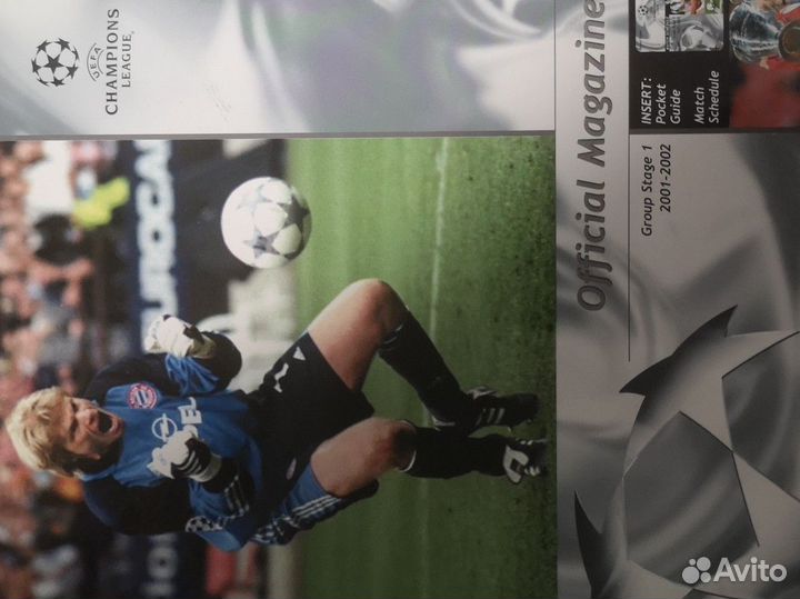 Official magazine League Champions Group 2001-2002