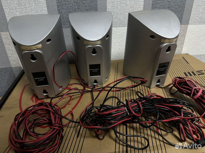Колонки 6 шт для музыкального центра и д.р